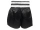 Lumpinee Short Boxe Thai Noir : LUM-038-Noir